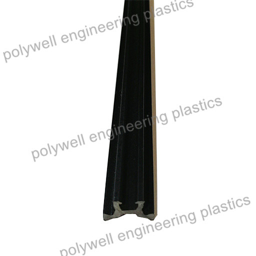 Black Color Thermal Glue Strip With Density 1.25-1.35 g/cm3 For Aluminum Windows And Doors