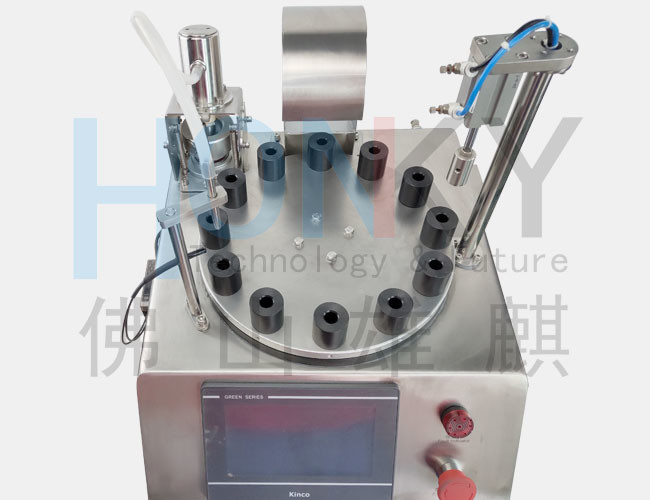 Liquid 6ml 0.6ml Plastic Ampoule Filling Machine Glass Plastic Bottle