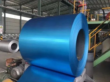 55% Alu Zinc Corrugated Metal IBR Trapezoidal Galvalume Steel Tiles G550 / SGC570