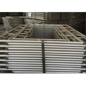 Pre - Galvanized Scaffolding Frame System Scaffolding Walk Through Ladder