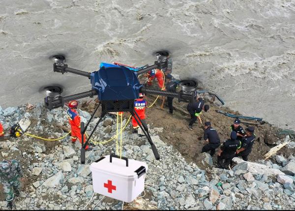 Police Professional Drones With Thermal Imaging Industrial Grade UAV 10km