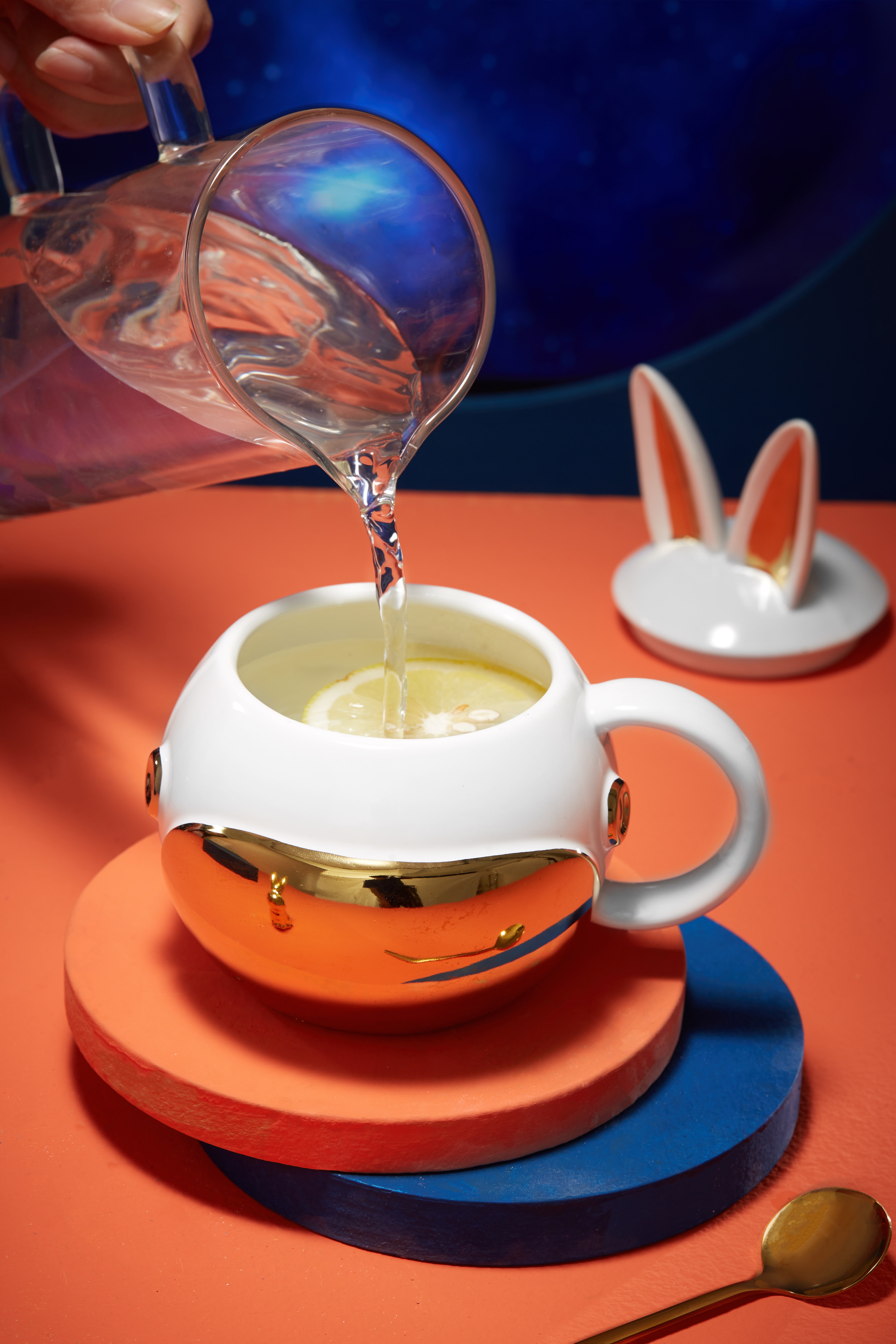 Ready To Ship In Stock Custom ceramic cute 3d animal face shaped coffee mugs for gift