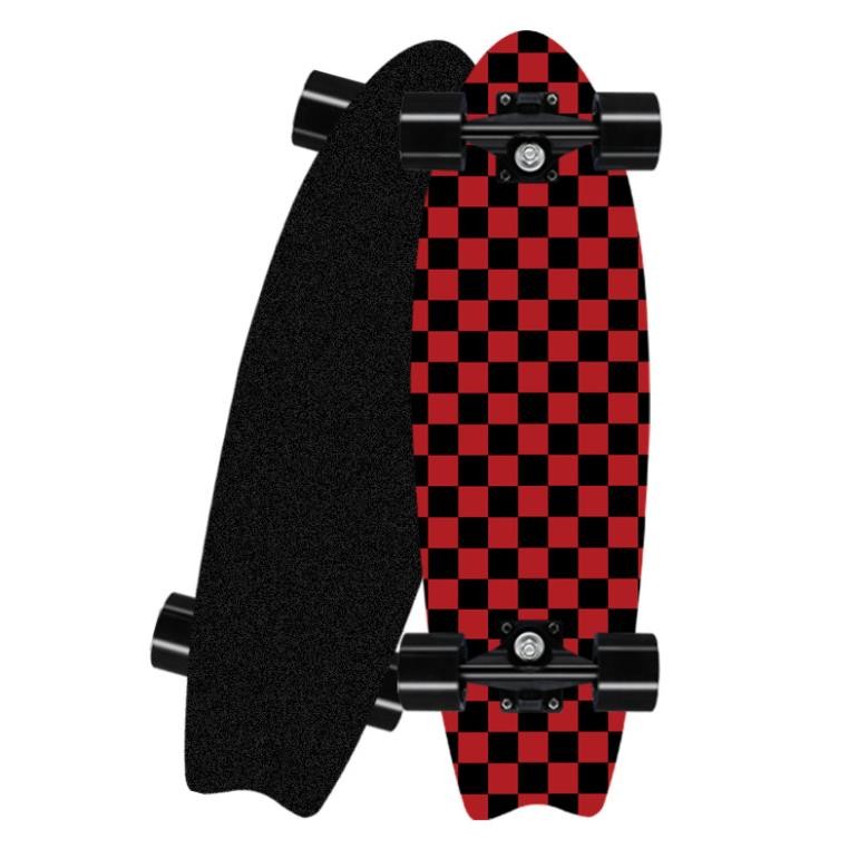 7 Layer Canadian Maple Mini Cruisers Skateboards Double Kick Deck Concave 28inch