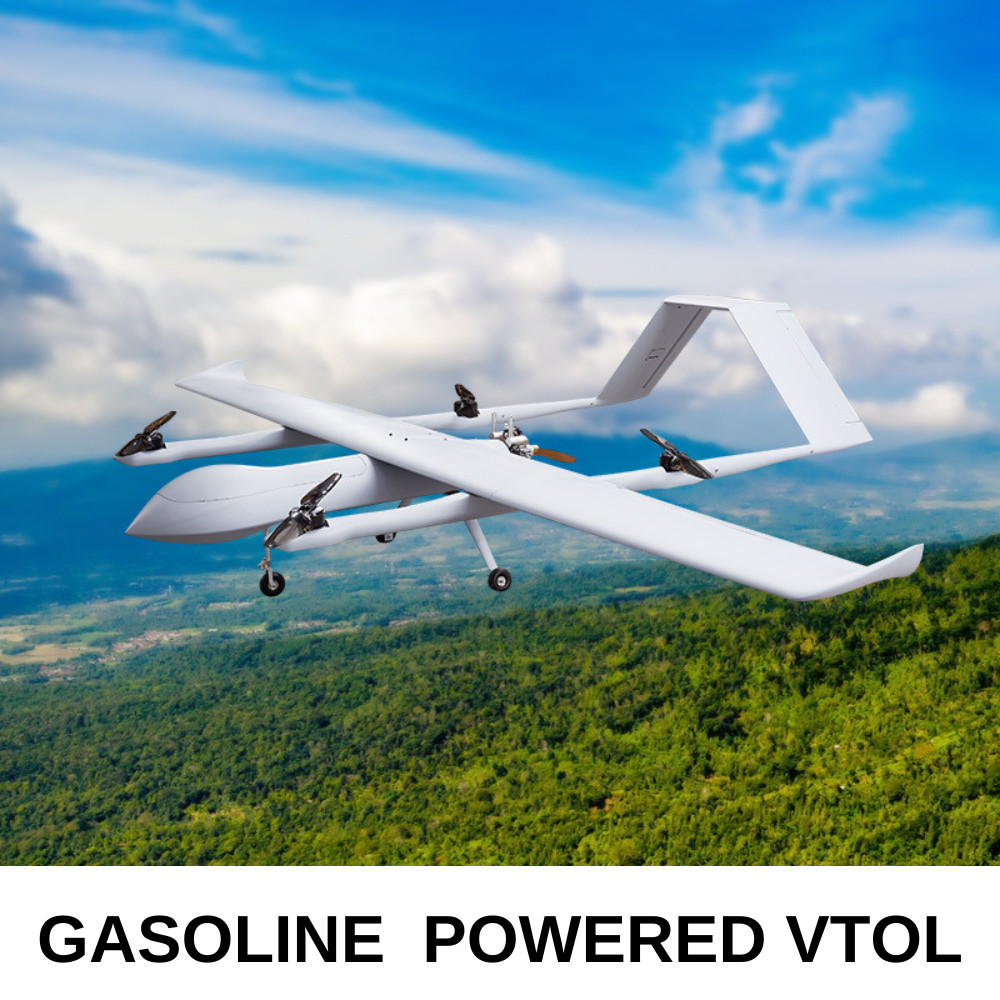 Fully Automatic Fixed Wing Drone VTOL Survey Mapping 5000m Motion Measurement HX4HFW460