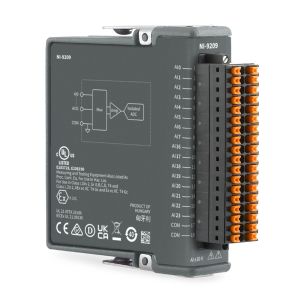  National Instruments NI-9209 C Series Voltage Input Module with 60 VDC and 250 Vrms Isolation for CompactRIO and CompactDAQ Platforms Manufactures