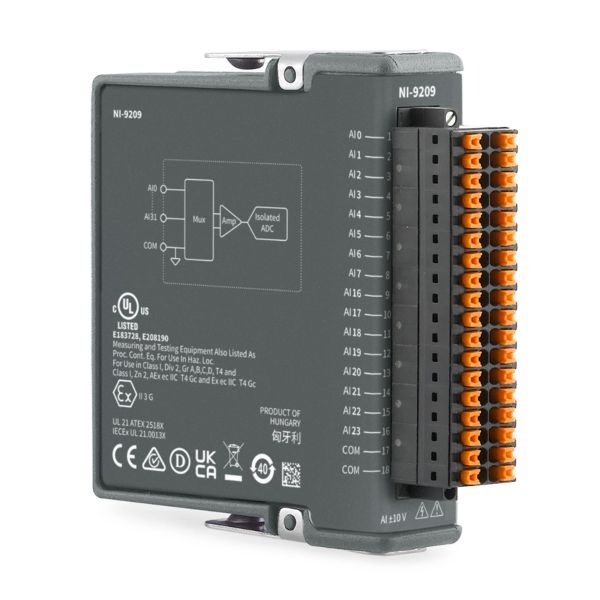 National Instruments NI-9209 C Series Voltage Input Module with 60 VDC and 250