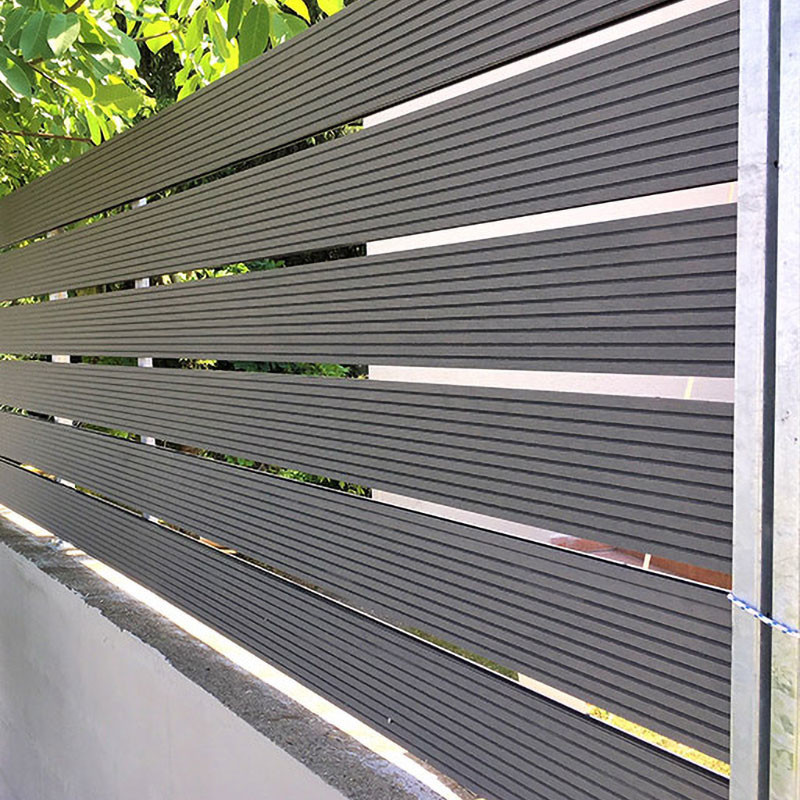  Recycled WPC Composite Fencing Boards Garden Composite Decorative Fence Panels Manufactures