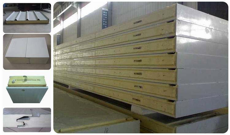 High Stiffness 0.3g/cm3 PU Sandwich Panel Production Line