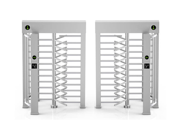 24VDC 40W 30person/Min Full Body Turnstile 610mm Width