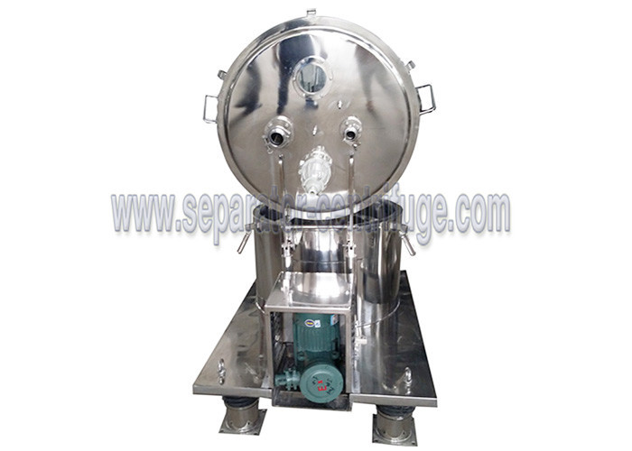 Automatic CBD Oil Centrifuge With Jacket For Bitanical Oil Soak And Spin