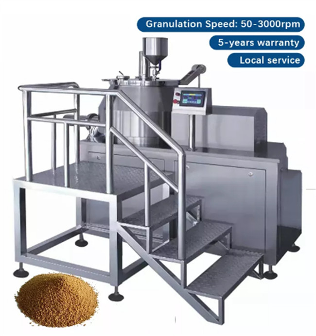 GHL 800L High Speed Rotary Granulator For Wet Powder High Shear 320kg / Batch