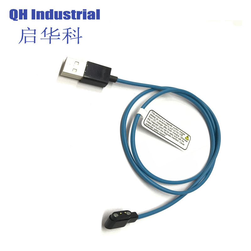 2Pin 2.84mm RoHS Standard Game Player Connector pogo magnetic connector Short VCD magnetic cable connector