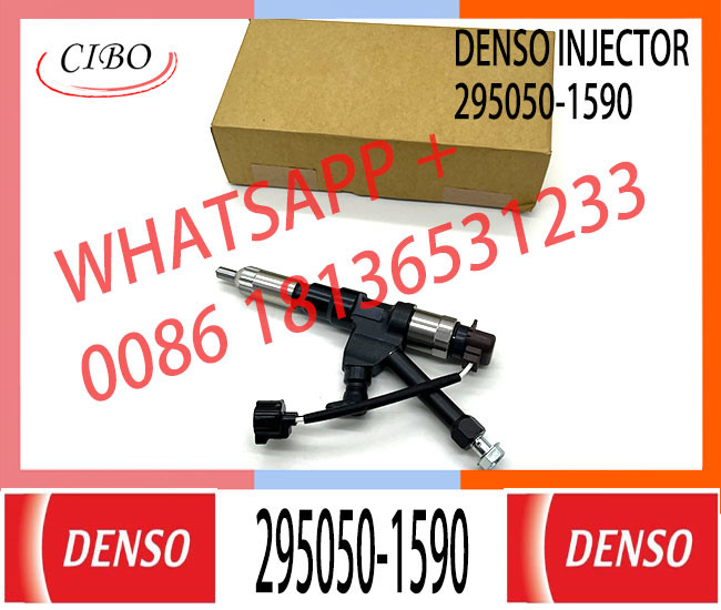 Nine brand high quality 295050-1590 tested diesel injector 295050-1590 injector 23670-E0590