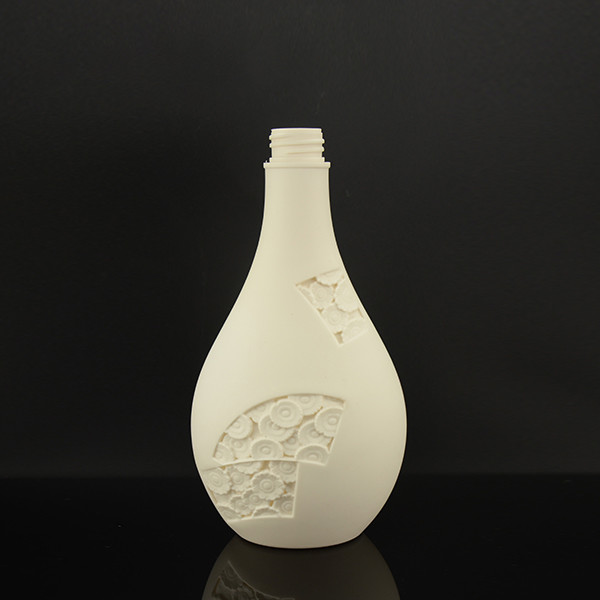 750ml Large PP Plastic White Empty Shampoo Bottle For Body Wash Dish Soap