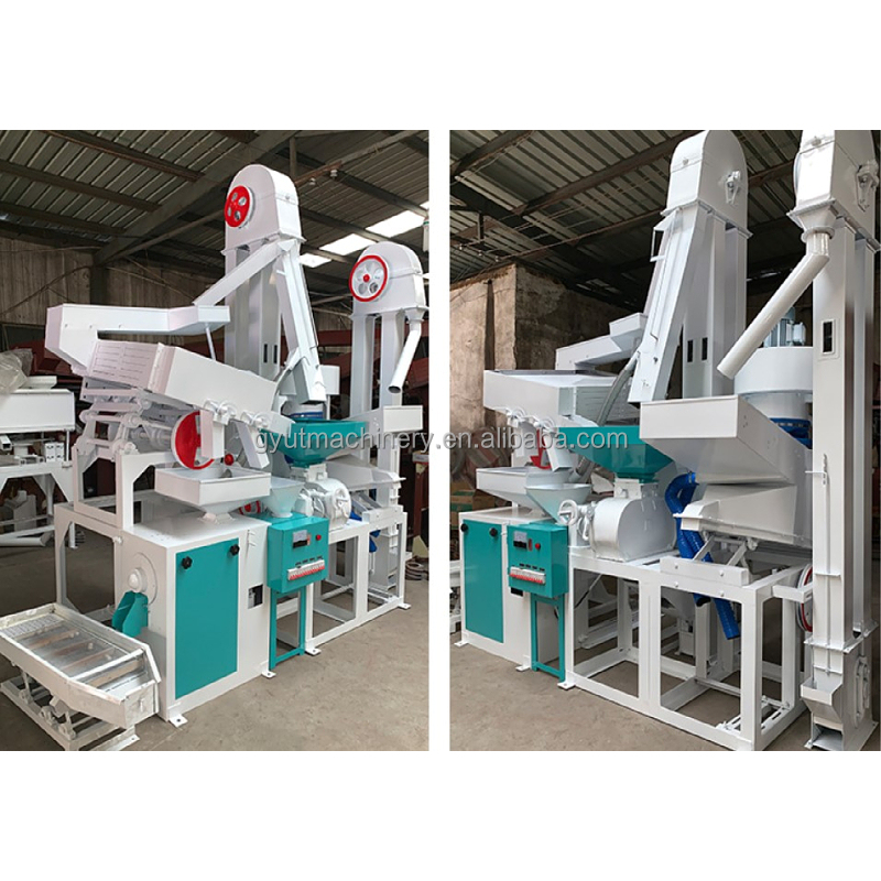 Small Mini Rice Milling Machine 1 Ton Capacity with Automatic Paddy Husker
