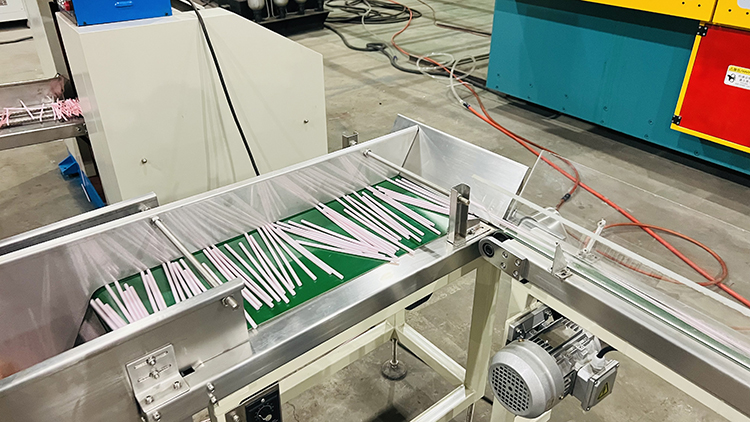 Polylactic Acid Plastic PP Straw Making Machine 36000-45000pcs/Hr