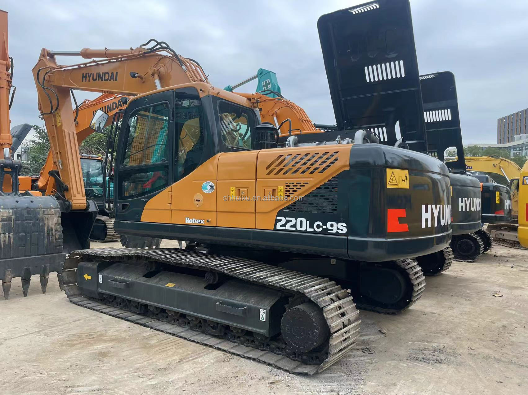 Hydraulic HYUNDAI Excavator 220LC-9s Used Heavy Excavator