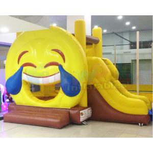 China Mini Playground Kids Inflatable Bounce House With Slide on sale