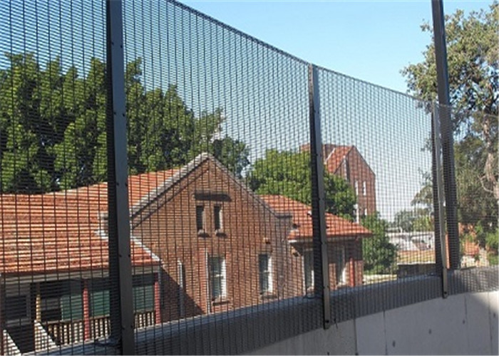 1.5m Size 358 Wire Anti Climb Mesh Fence Powder Coated Security