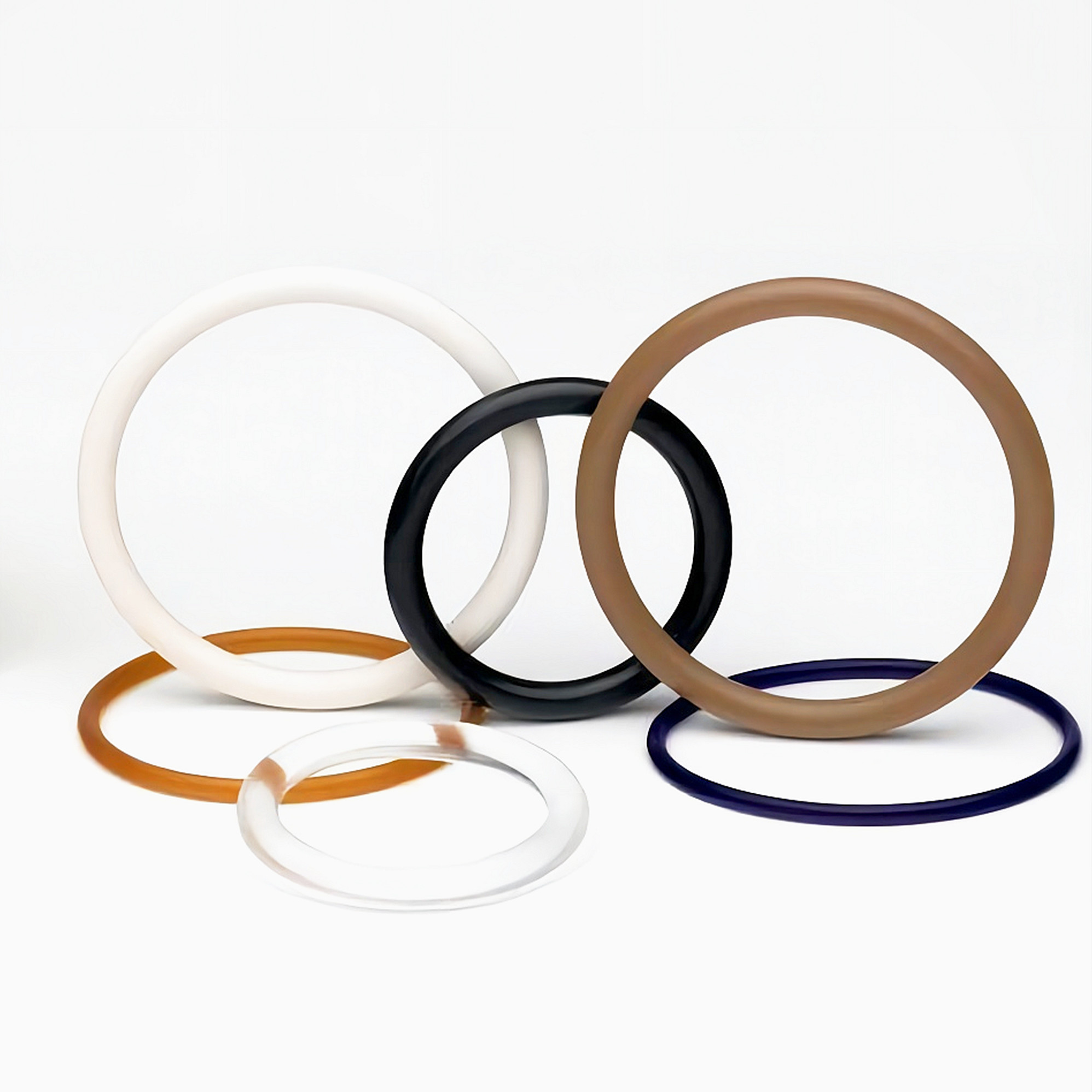 Dowhon Customized Perfluoro FFKM O Ring 70 Shore A Good Flexibility Temperature Range -20°C to +315°C