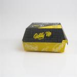 Eco Friendly 750gsm Thickness Paper Hamburger Box Takeaway Food Container