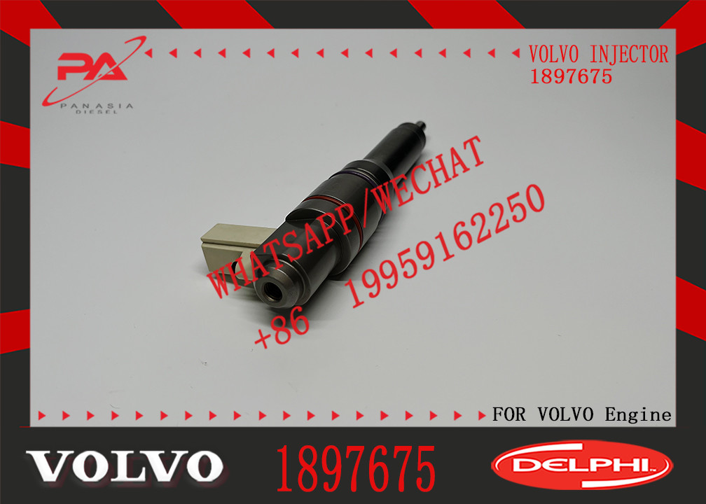 Diesel Fuel Injector common rail parts injector BEBJ1A05001 BEBR3A01000 1897675 BEBR3A01100for VOLVO