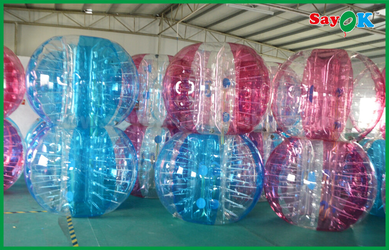 Giant Inflatable Games TPU Bubble Ball PVC Inflatable Sports Games / Bumper Body Ball For Team Games