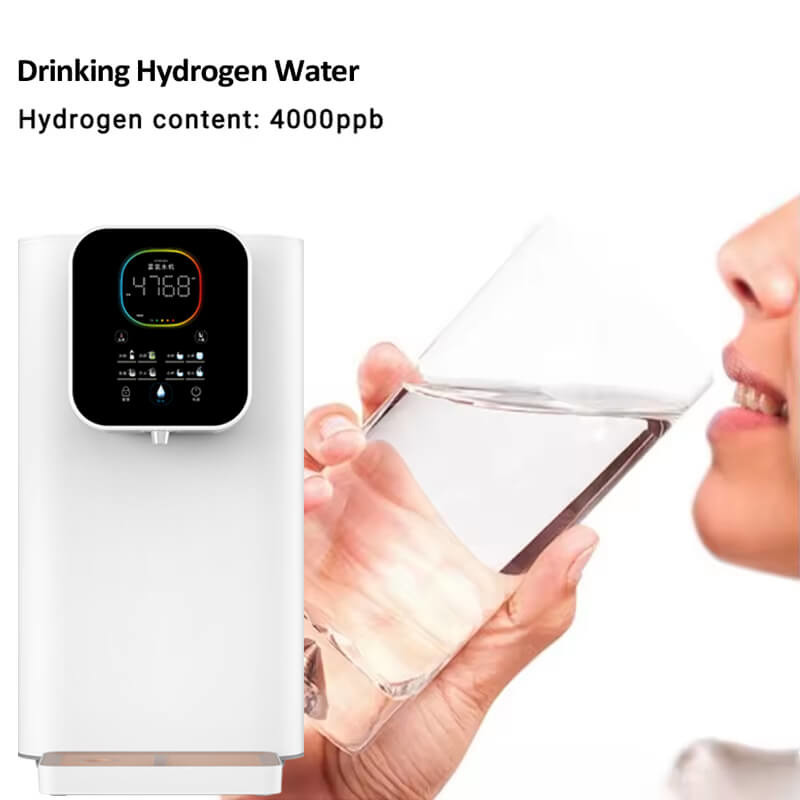 99.99% Purity Hydrogen Water Machine 3000ppb With 500mL/Min Output