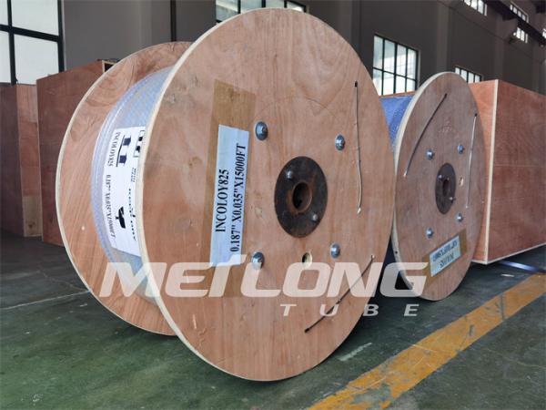 SS Stainless Steel Hydraulic Tubing Thin Walled Capillary Tube Eddy Current