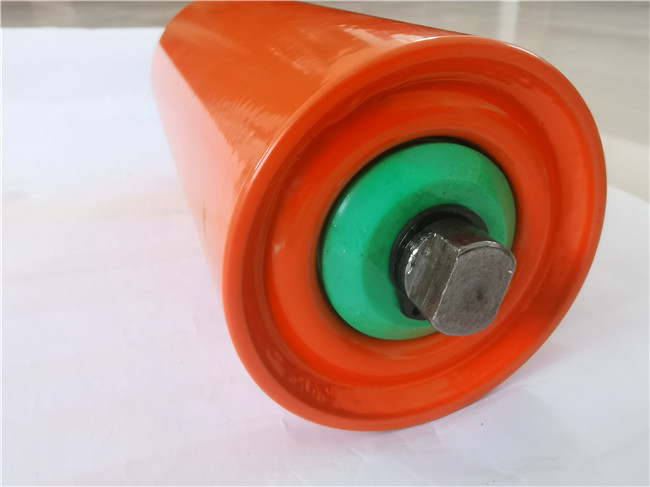 Salt Resistant TD75 Conveyor Side Guide Rollers Groove Shaped