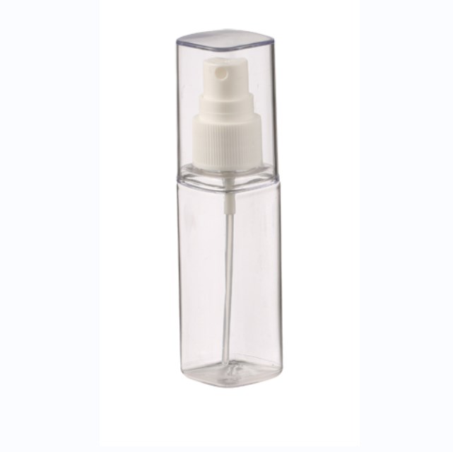 50ml Square Shape Bottle For Perfume In Customized Colour And PETG Material