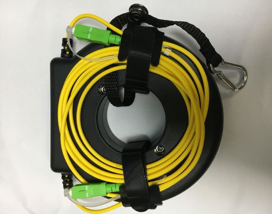 Mini OTDR Launch Cable Box Fiber Patch Cord Ring Drum Test G652D 200M 300M