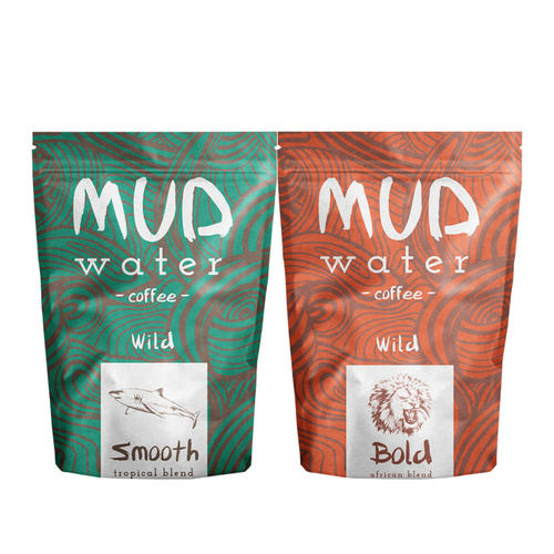 Custom Printed Zipper Top Stand Up Pouch for Air and Water Proof Eco Friendly Snacks