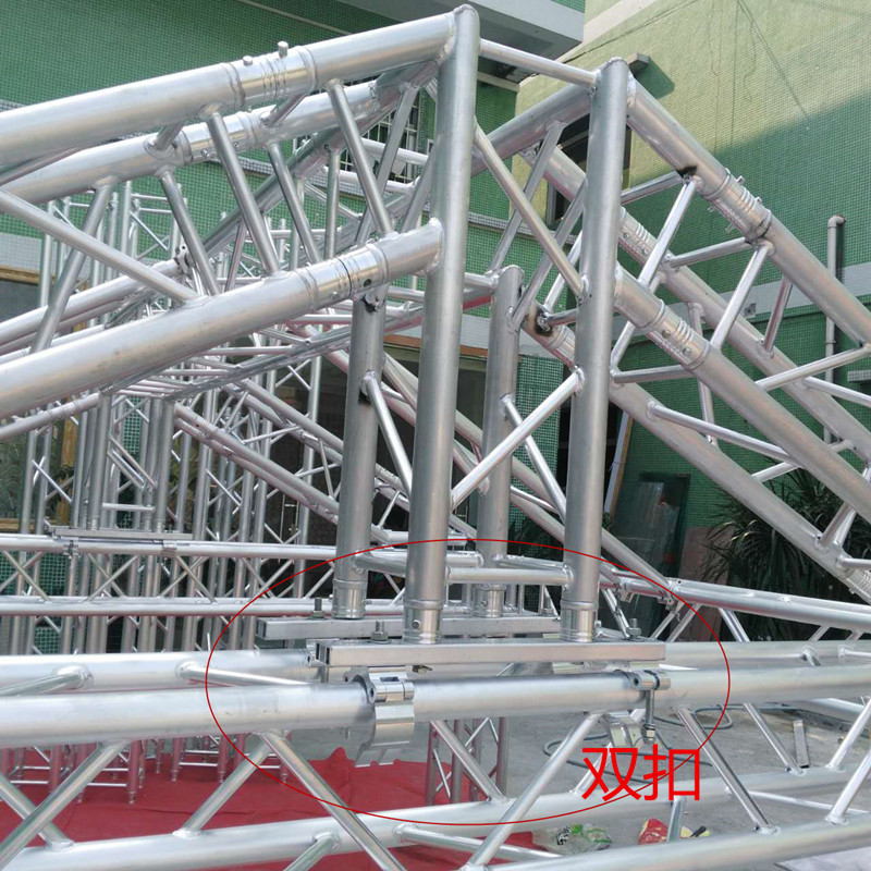 6061 Aluminum Truss Clamp Half Coupler For Concert Event