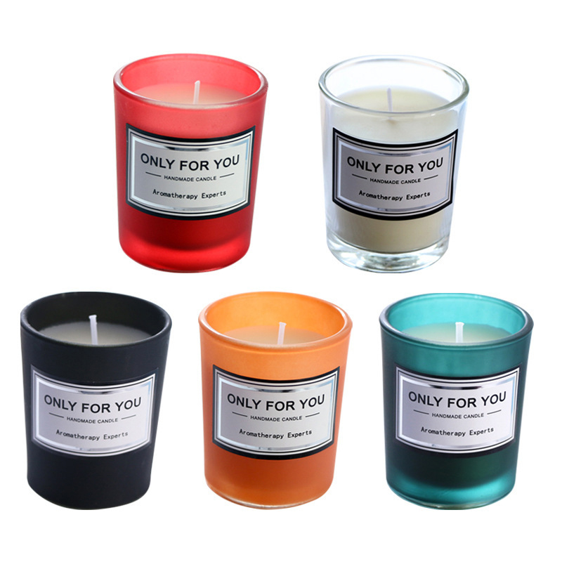 ODM Eco Friendly Scented Candles , 80mm Long Lasting Fragrance Candles