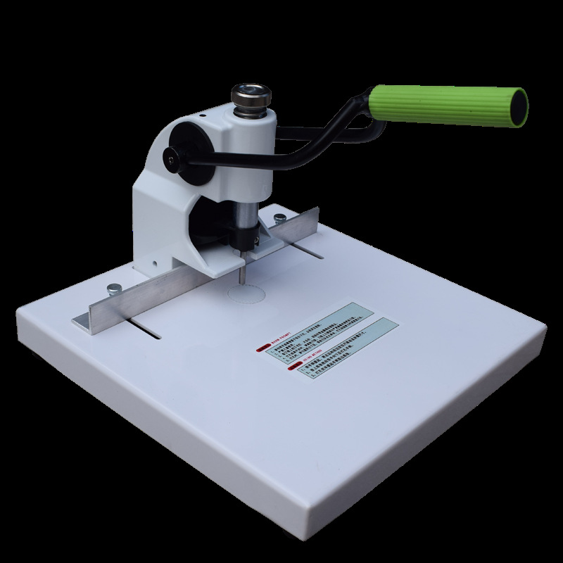 ZEQUAN Manual Single Hole Puncher 4-10mm No. of Holes 1 for Office Hand Paper Punching