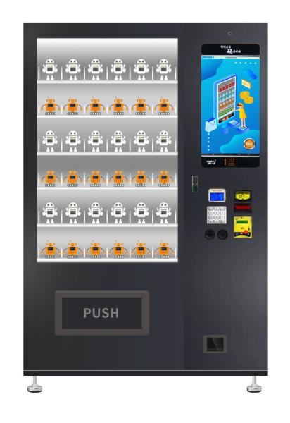 Kids Favorite Toys Gift Vending Machine With 22 Inch Touch Screen / LED lighting