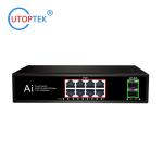 8x10/100/1000M POE 30W+2 SFP Fiber port IEEE802.3af/at POE Etherent switch for