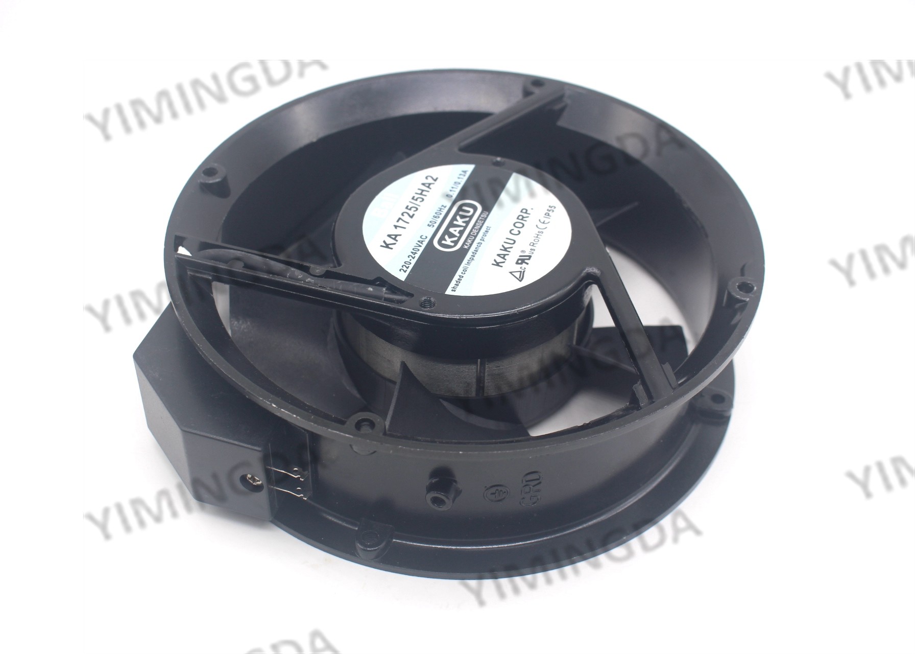 Fan Light Weight Spare Parts For Bullmer Black Color