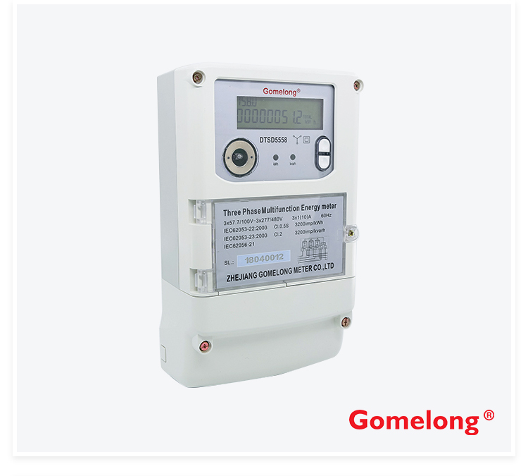 DTSD5558 Best Seller Wireless Smart Electricity Meter GPRS Electronic Revenue Meter
