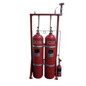 China High pressure nitrogen inert gas fire suppression system on sale