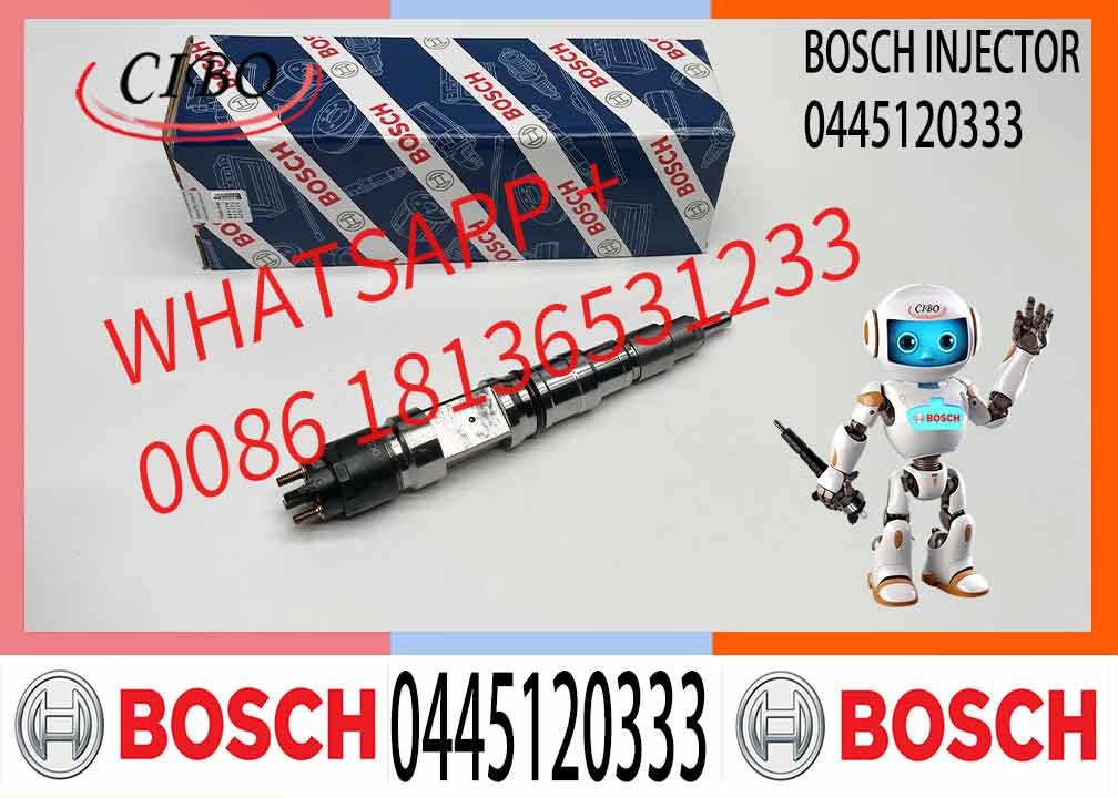 Common Rail 0445120333 For Diesel Engine Assmbly Nozzle Fuel Injector