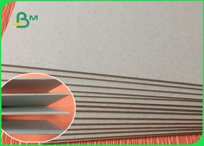 High Stiffness Laminated 1.5mm Grey Carton Paper For Hardcover