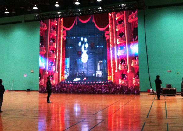 Rental LED Screen Advertising Display Boards / P12 Indoor LED Display Screen