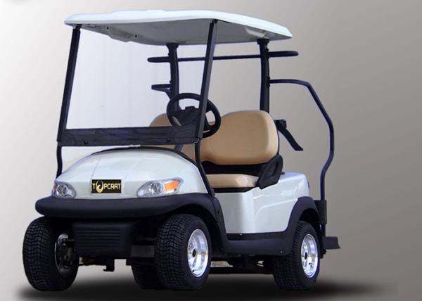 High Safe 2 Seater Golf Cart , Electric Security Patrol Vehicles For Personal