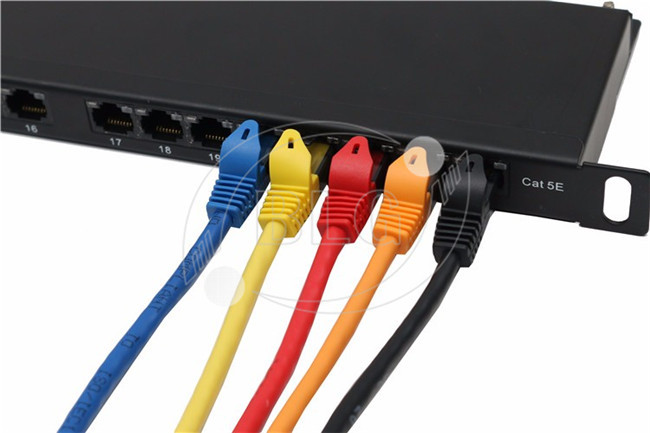BC / CCA UTP Patch Cord 0.3M / 0.5M Length With 8P8C RJ45 Male Plugs