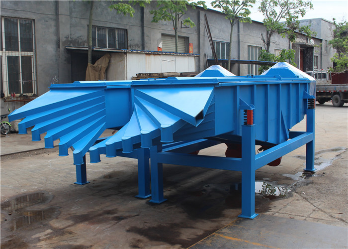 Single Layer Carbon Steel Linear Motion Vibrating Screen For Sand