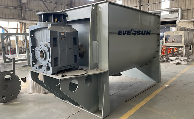 Food Grade Grains Ribbon Mixer Cocopeat Agitator Ribbon Mixer For Sugar Powder