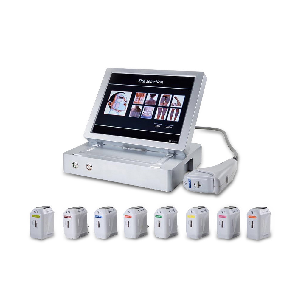 Face Lifting Beauty 3d Hifu Device With 1-11 Adjustable Lines 10000 Shots