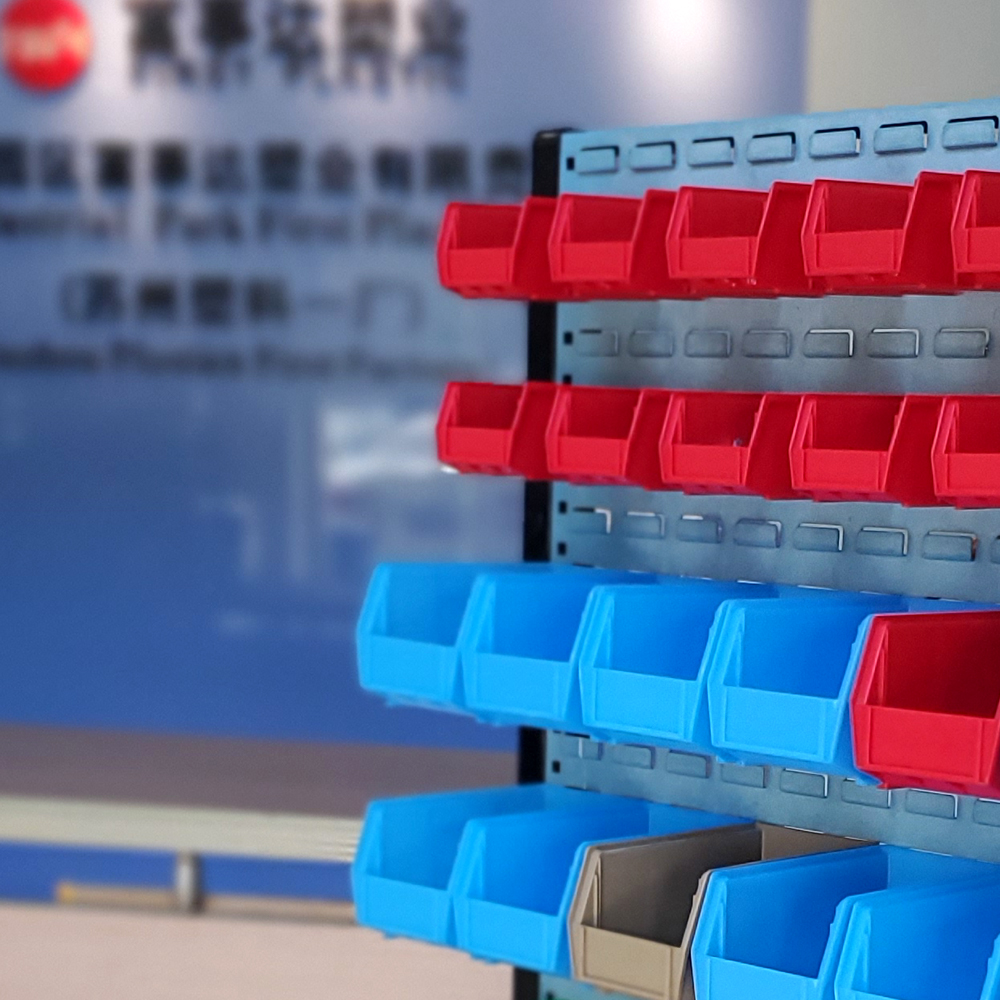 Hanging Plastic Bins For Shelvs Parts Bin Tools Industrial Storage Use Warehouse